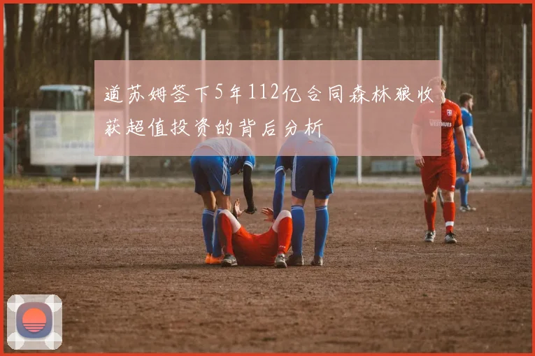 道苏姆签下5年112亿合同森林狼收获超值投资的背后分析